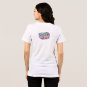 Köcher voller Freude Tri-Blend Shirt (Rückseite voll)