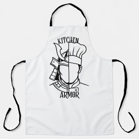 Köcheschürze Samurai - Kitchen Armor Premium Schürze (Vorderseite)