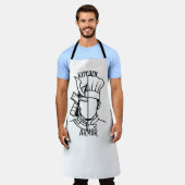 Köcheschürze Samurai - Kitchen Armor Premium Schürze (Getragen)