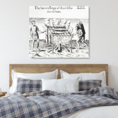 Kochfisch Leinwanddruck (Insitu (Schlafzimmer))