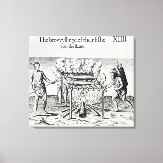 Kochfisch Leinwanddruck (Vorderseite)