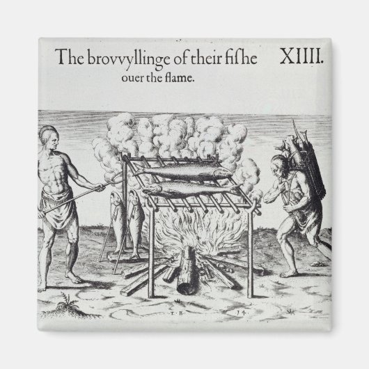 Kochfisch Magnet (Vorne)