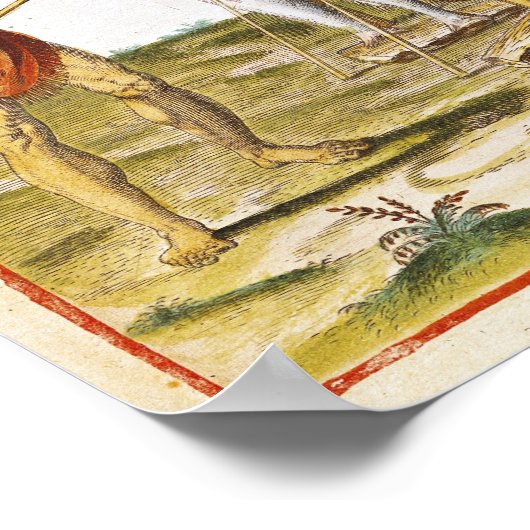 Kochfisch Poster (Ecke)