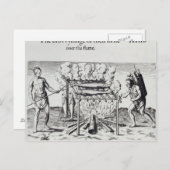 Kochfisch Postkarte (Vorne/Hinten)