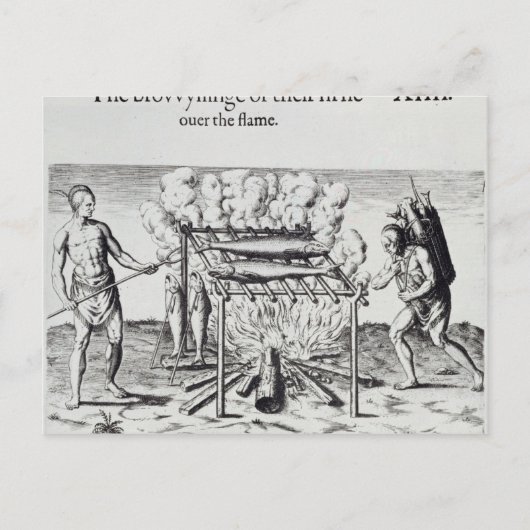 Kochfisch Postkarte (Vorderseite)