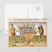 Kochfisch Postkarte (Vorne/Hinten)