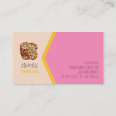 Kochgebäck Visitenkarte (Rückseite)