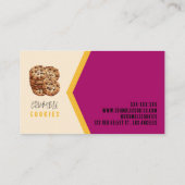 Kochgebäck Visitenkarte (Rückseite)