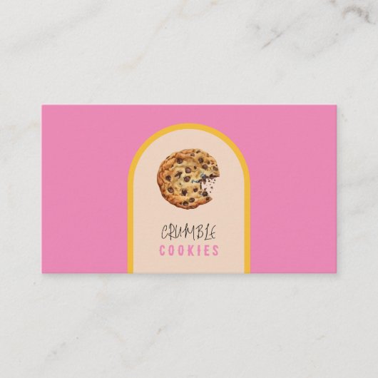 Kochgebäck Visitenkarte (Vorderseite)