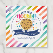 Kochgeschenk Sommerurlaub Geschenkanhänger (Vorderseite)