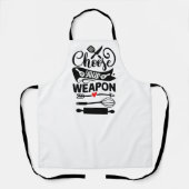 Kochherstellung: Wählen Sie Ihr kulinarisches Ange Schürze (Vorderseite)