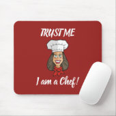 Köchin Mousepad (Mit Mouse)