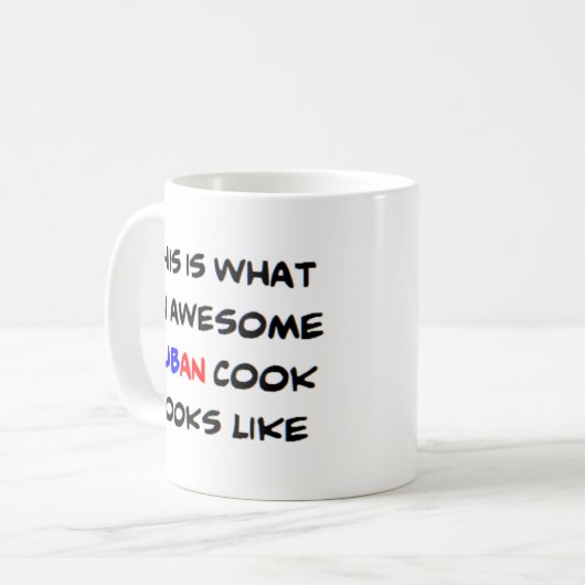 Köchin, phantastisch kaffeetasse (Vorderseite Links)