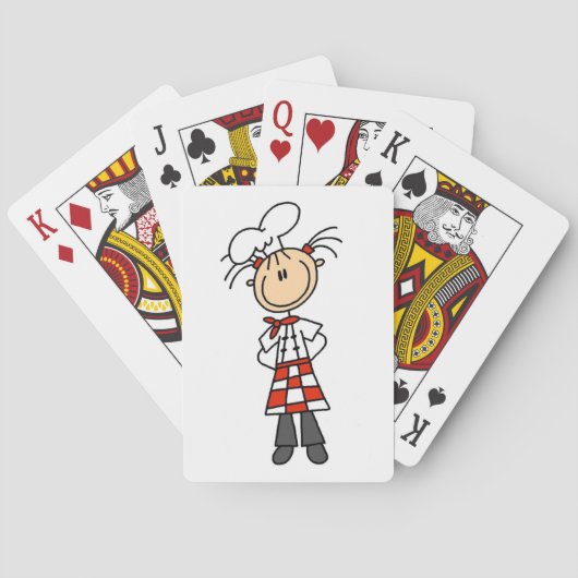 Köchin Spielkarten (Rückseite)