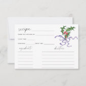 Kochkarte (Vorderseite)