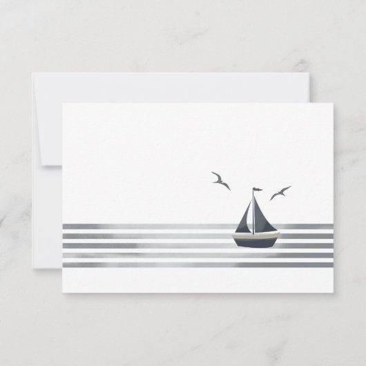 Kochkarte Dankeskarte (Rückseite)