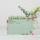 Kochkarte Einladung (Stehend Vorderseite)