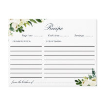 Kochkarte für Weißblumenfresken