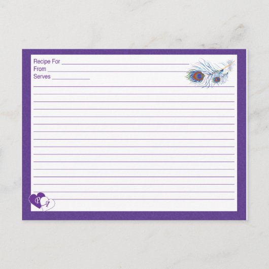 Kochkarte Postkarte (Vorderseite)