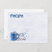 Kochkarte Postkarte (Vorne/Hinten)