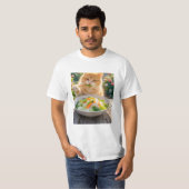 Kochkatze T-Shirt (Vorne ganz)