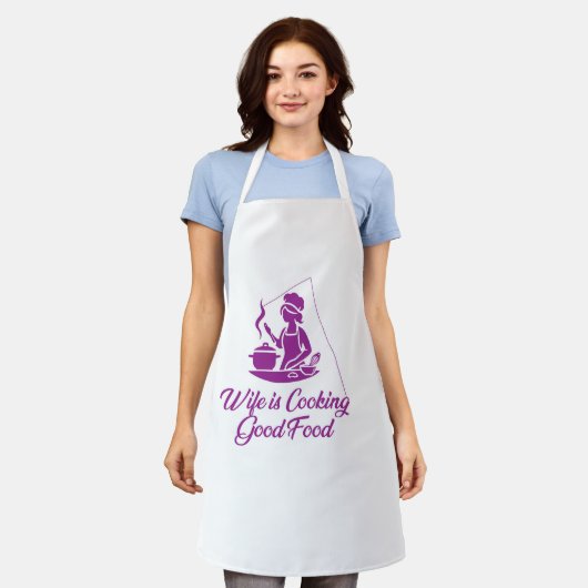 Kochkleid Schürze (Getragen)