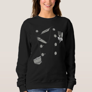 Kochkostüm Männer Frauen Jungen Mädchen Kinder Hal Sweatshirt
