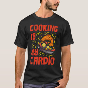 Kochkunst Kochen Küche Koch Messer Essen T-Shirt