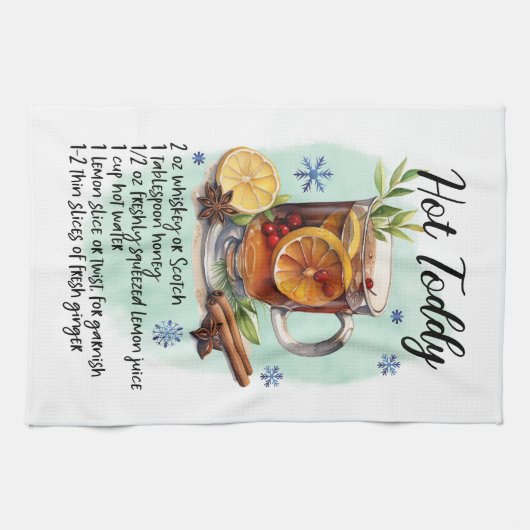 Kochkunst von heute geschirrtuch (Horizontal)