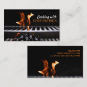 Kochkurse Koch Catering Restaurant Visitenkarte (Vorne/Hinten)