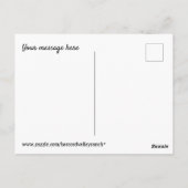 Kochkurse Postkarte (Rückseite)