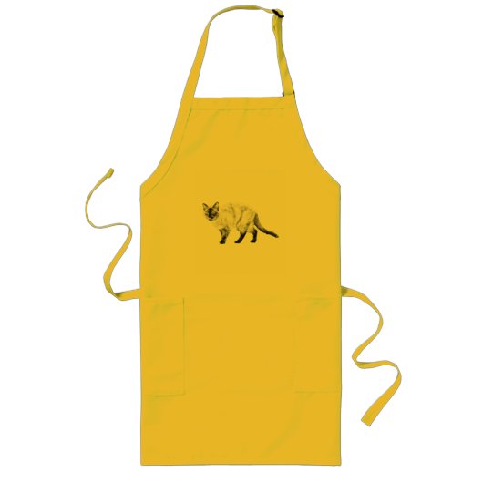 Kochleicht, Schattierte Katzen-Schürze Lange Schürze (Vorne)