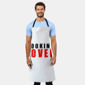 Kochliebhaber Schürze (Getragen)