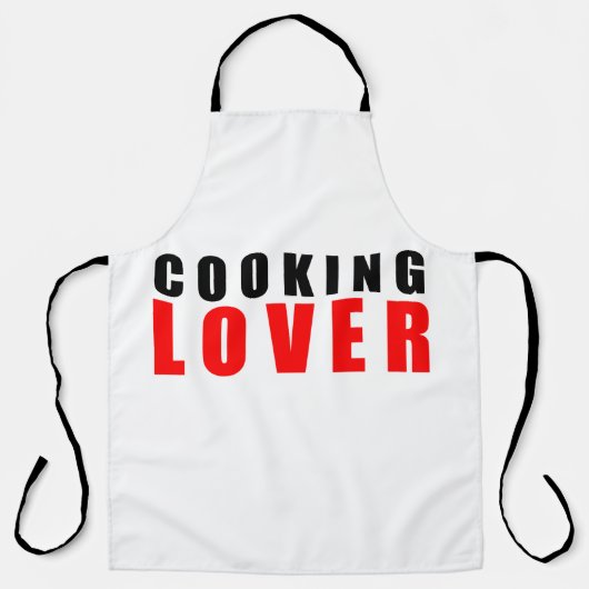 Kochliebhaber Schürze (Vorderseite)