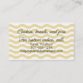 Kochmärchen, Dessert Visitenkarte (Rückseite)