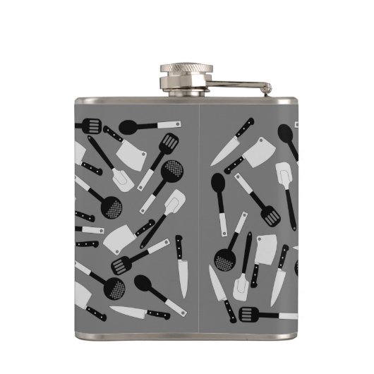 Kochmuster Flachmann (Rückseite)