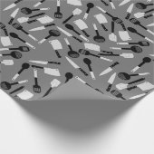 Kochmuster Geschenkpapier (Ecke)