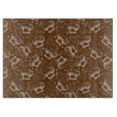 Kochmuster mit Koch Schneidebrett (Vorderseite)