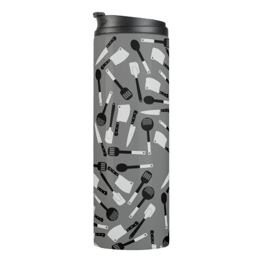 Kochmuster Thermosbecher (Nach rechts gedreht)