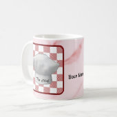 Kochmütze Checker Kaffeetasse (Vorderseite Links)