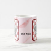 Kochmütze Checker Kaffeetasse (Mittel)