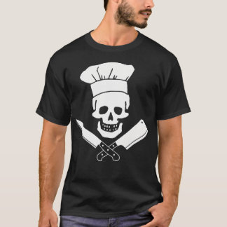 Kochmütze mit Schädel und gekreuzten Messern T-Shirt