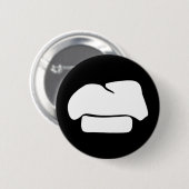 Kochmütze Silhouette Button (Vorne & Hinten)