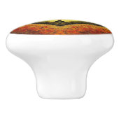 Kochnische Knöpfe ~ toskanische Farben Keramikknauf (Seitenansicht)