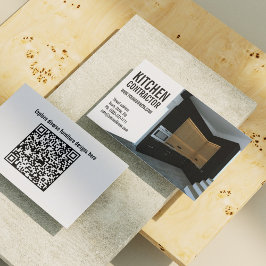 Kochnische Unternehmer Schreinerei Zimmermann Mode Visitenkarte