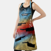 Kochplatte personalisierte Küche Schürze (InSitu)