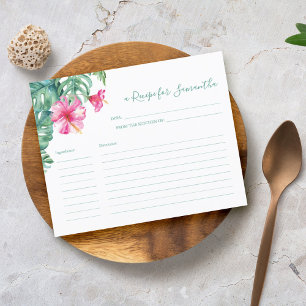 Kochrezepte Cards Tropische Vegetation