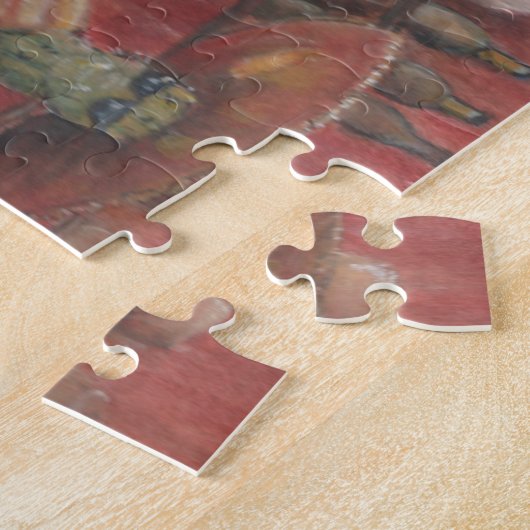 Kochs-Achsen-mexikanisches Fiesta-Puzzlespiel Puzzle (Seite)