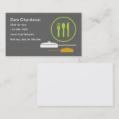 Kochs-Geschäfts-Karten Visitenkarte (Vorne/Hinten)