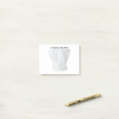 Kochs-Hut-Post-Itanmerkungen Post-it Klebezettel (Auf Schreibtisch)